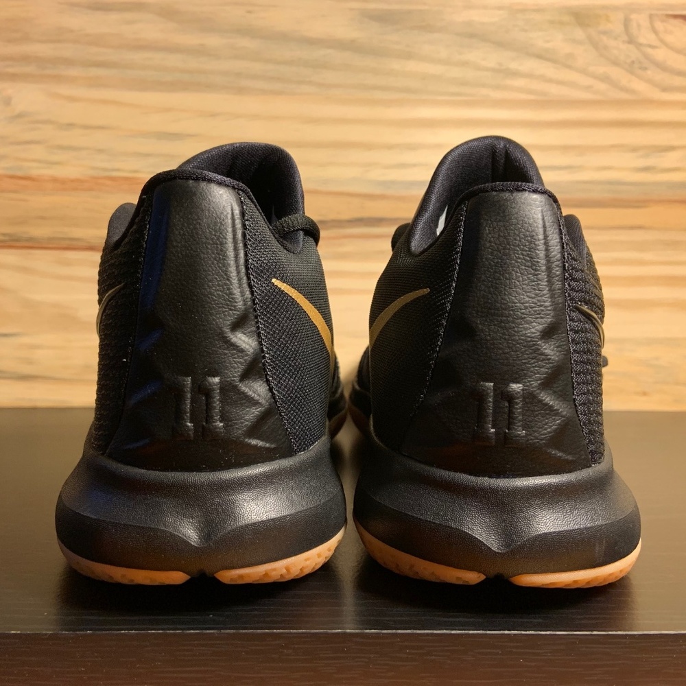 New Nike Kyrie Irving Black Gold Basketball Shoes - Picture 6 of 7